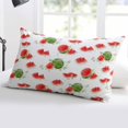 thumbnail image 5 of Watercolor Watermelon Throw Pillow Cover, Summer Fruit Rectangle Decorative Pillow Case Protector Soft Cushion Cover Lumbar Pillowcase for Couch Sofa Bedroom Car Chair Decor 24x36 Inch, 5 of 8
