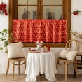 thumbnail image 4 of Steadline Christmas Themed Window Curtain - Elegant Polyester Holiday Decor for Living Room and Bedroom - Festive Seasonal Home Textile with Tree Print Design, 4 of 6