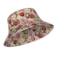 thumbnail image 2 of Kdxio Reflective Bucket Hat - Tulips Flowers Print Bucket Hat for Men,Women, 2 of 9