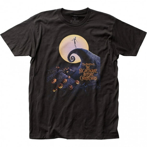The Nightmare Before Christmas Nightmare Before Christmas Men's Black