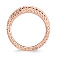 thumbnail image 2 of Sterling Silver Stackable Expressions Pink-plated Domed Ring Size 7, 2 of 3