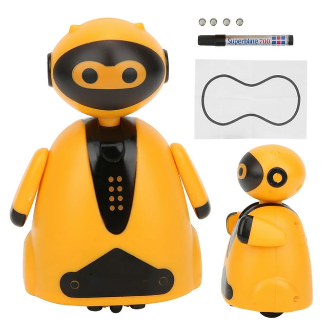 Inductive Robot Draw Line Following Robot Toy Car Induction Pen Follow Toy Learning Educational Interactive Toy Gift For Children Kids Toddler