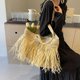 thumbnail image 5 of Bolso Mano para Mujer Tejido Paja Gran Capacidad Con Borla, 5 of 9