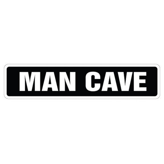 SignMission SS-624-Man Cave 24 in. Man Cave Street Sign - Room Manroom Garage Funny Signs