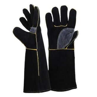 Waterproof Leather Gardening Gloves Thorn Proof, Non-slip Grip, Impact Safety Rose Pruning Glove