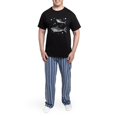 thumbnail image 5 of CafePress - Shark Men's Dark Pajamas - Men's Dark Loose Fit Cotton Pajama Set, 5 of 7