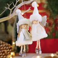 thumbnail image 4 of Merry Christmas Angel Dolls Christmas Tree Hanging Pendants Xmas Decorations for Home Ornaments New Year Gifts 2024 Navidad Noel, 4 of 5