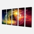 thumbnail image 2 of Illuminating Human Head Fractal - Abstract Canvas Wall Art Print, 2 of 3