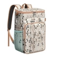 thumbnail image 1 of Abstract Geometric Cooler Backpack - 20L Insulated Leakproof Bag, Bohemian Style for Camping & Beach, 1 of 6