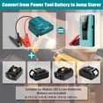 thumbnail image 3 of For Ein*hell 18V Battery Jump Starter Car Jump Starters Adapter Heavy Duty Automotive Booster Cables, 3 of 10
