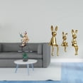 thumbnail image 2 of Colección de figuras de conejitos payasos para escritorio, mesa, centro de mesa, vitrina, comedor, estantería, adorno decorativo, regalo, 2 of 8