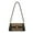 Black, variant on Flap Shoulder Bag for Women Fashion Leather Canvas Crossbody Bag Ladies Purse Handbags with 2 Removable Strap
