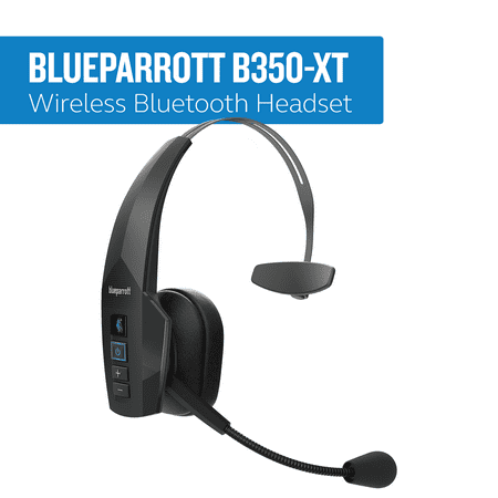 BlueParrott - B350-XT Wireless On-Ear Headset - Black