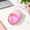 Pink, variant on Pink Wireless Mouse with Glitter Liquid Sand Design, Silent Clicks and LED Lights for Home Office
