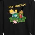 thumbnail image 3 of Hey Arnold! - Arnold, Gerald and Abner - Toddler And Youth Long Sleeve Graphic T-Shirt, 3 of 5
