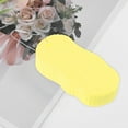 thumbnail image 6 of Unique Bargains Wave Pattern Bath Sponge Body Scrubber 1 Pc Yellow, 6 of 6