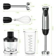 Bonsenkitchen Immersion Blender Handheld, Stainless Steel Hand Stick