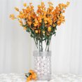thumbnail image 4 of Efavormart 12 bushes BABY BREATH Artificial FILLER FLOWERS for DIY Wedding Bouquets Centerpieces Party Home Decoration - Orange, 4 of 7
