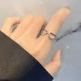 thumbnail image 4 of Xihbxyly Anillo para Gafas, Elegante Anillo Abierto con Cola Modificable, Diseño Llamativo para Cualquier Ocasión, Regalo Perfecto para Cumpleaños o Aniversarios, Ideal para Mujeres y Niñas, Material, 4 of 7