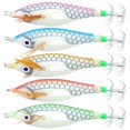 thumbnail image 1 of Luminous Artificial Jigs Señuelos de pesca Cuttlefish Catcher Tackle (Azul Blanco), 1 of 5