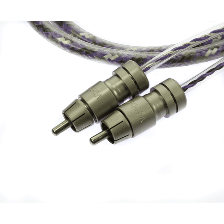 - Voodoo Car Audio RCA Interconnect cable OFC Copper (3.2 FT / 1 Meter)
