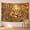 D, variant on XaaKee Tapestry, Cozy Autumn Foxes Theme, High-Quality Polyester Large Tapestry Wall Hanging, 60x40Inch