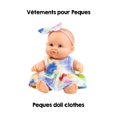 thumbnail image 1 of Peques doll clothes - Multicolored dress - Paola Reina, 1 of 1