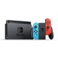 thumbnail image 3 of Nintendo Switch with Neon Blue & Neon Red Joy-Con (32GB) Bundle with MightySkins Voucher – Customizable Gaming Console (JP Edition), 3 of 7