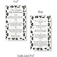 thumbnail image 3 of Car Freshie Care Instructions  Physical Printed 2x3.5" inches Business Card  Freshies Supplies  Freshies Care Card  Leopard Background, 3 of 6