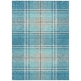 thumbnail image 2 of Addison Rugs Chantille Indoor/Outdoor Transitional Plaid Teal Washable Rectangle Rug, 8' x 10', 2 of 6