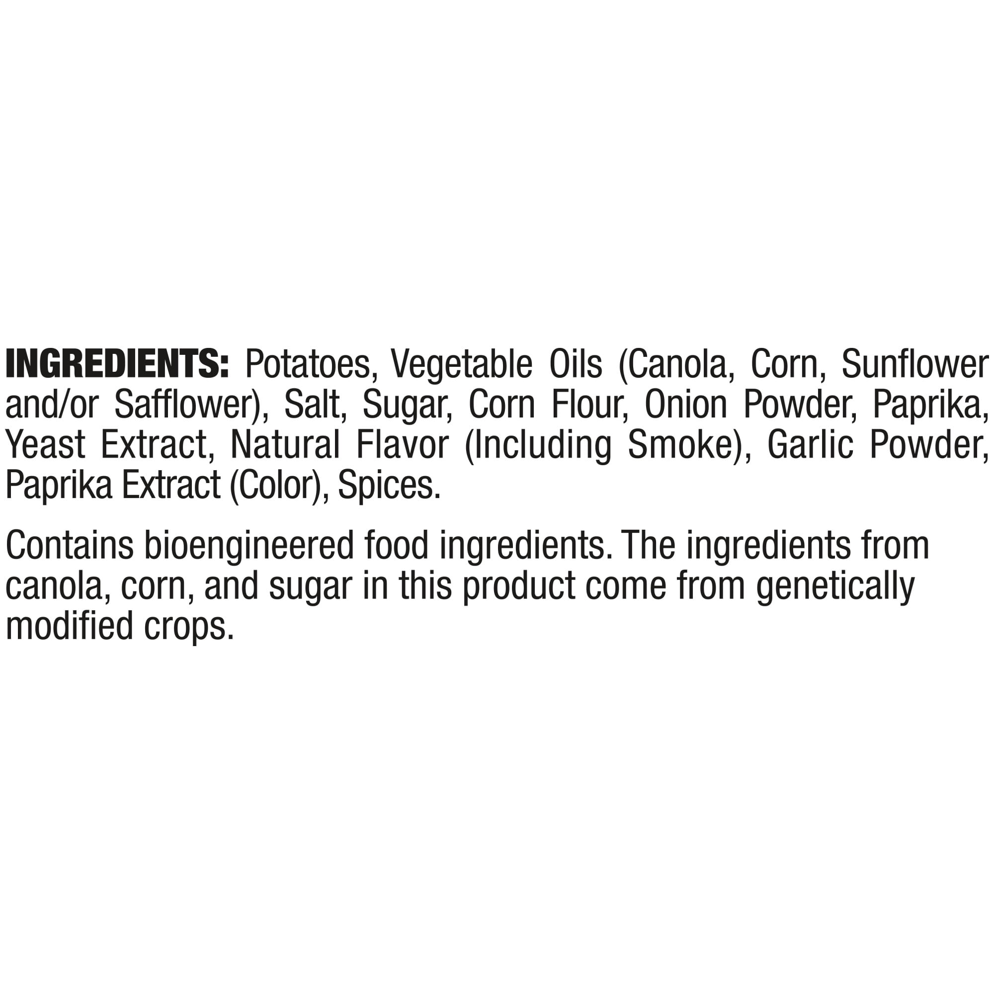 Tom's Potato Chips, Barbecue Chips, 2.5 oz Snack Bag