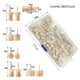 thumbnail image 5 of Eigraketly Juego de chinchetas de de aplicación amplia, 135 Uds., tachuelas cuadradas para pulgar, chinchetas ligeras y convenientes multiusos, Artesanía Eigraketly TO010768-00B, 5 of 6