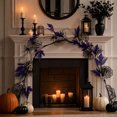 thumbnail image 4 of Halloween Twig Garland, Creepy Branch Decor, Spooky Table Runner, Flexible Bendable Shape and Assorted Themed Ornaments for Fireplace Mantels, Stair Railings and Door Frames., 4 of 7