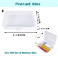 thumbnail image 2 of Clear Hard Shell Zipper Case, 2 of 7