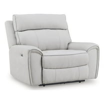 Signature Design by Ashley Tealwell White Power Recliner