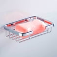 thumbnail image 2 of WEAVILUX Stainless Steel Soap Dish Wall Mounted Soap Holder with Draining Design for Bathroom and Kitchen, 2 of 6