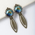 thumbnail image 4 of Sea turtle Elegant Vintage Copper-Colored Lace Bookmarks - Set of Two Stainless Steel Bookmarks for Book Lovers and Readers, 4 of 5