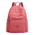 thumbnail image 1 of Mochila de viaje de nailon para mujer, bolso escolar informal, resistente al agua, para jóvenes Fivean unisex, 1 of 2