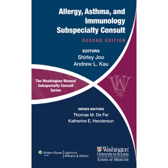 Pre-Owned The Washington Manual of Allergy, Asthma, and Immunology Subspecialty Consult (Paperback) 1451113676 9781451113679
