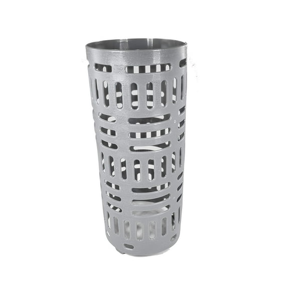 (6-Pack) Plastic Tree Trunk Protector - Easy Locking Tree Guard - Prevent Damage from Trimmers, mowers & Sun Scald (Gray 6-Pack)