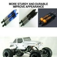 thumbnail image 3 of 2pcs Aluminum Alloy Front Rear Shock Absorber For 94180 1/10 Crawler Smooth RC Car Accessories Replacement Parts Titanium, 3 of 5