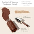 thumbnail image 4 of PÜR MINERALS 4-in-1 Love Your Selfie Longwear Foundation & Concealer Full Coverage, Hydrating Formula, Cruelty Free, 1.7 F. Oz.,Coffee/DPN4, 4 of 6