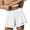 White, variant on Wyobmus Womens High Elastic Waisted Sport Shorts Ruffle Tiered Running Workout Tennis Shorts With Build In Shorts Beige