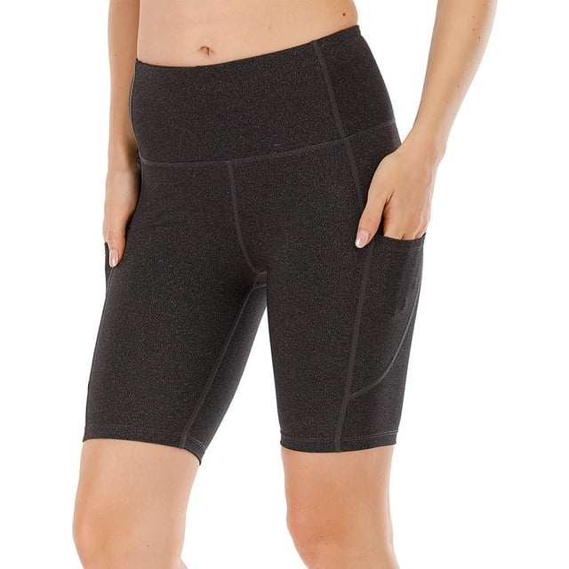 Women's High Waisted Yoga Pants with Pockets Tummy Control Workout Leggings