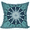 Green, variant on Simply Daisy 16" x 16" Sea Wheel Geometric Print Pillow