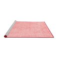 thumbnail image 2 of Ahgly Company Machine Washable Indoor Rectangle Abstract Red Modern Area Rugs, 4' x 6', 2 of 4