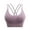 Purple, variant on Sports Bra for Women 2024 New Medium Support Criss Cross Strappy Bras Seamless High Impact Yoga Exercise Athletic Bra