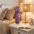 thumbnail image 4 of 3D Cat Figurine, Christmas Home Tabletop Decoration Statue, 4 of 6