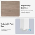 thumbnail image 3 of Finmind 6.5FT Conference Table, 78.7 Inche Rectangle Meeting Seminar Table (Only Table), 3 of 5