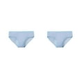 thumbnail image 3 of Sonducket Calzoncillos elásticos para mujer, ropa interior suave, cómodas bragas desechables, calzoncillos cortos, suministros posparto, azul Azul 2piezas, 3 of 6